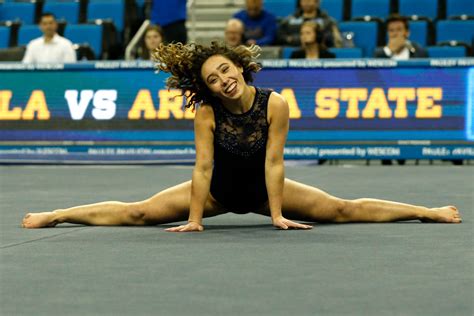 UCLA’s Katelyn Ohashi competes in the floor exercise during a 2019 gymnastics meet. (Ben Liebenberg / Associated Press) By Luca Evans Los Angeles Times. June 30, 2022 6 AM PT. The moments of joy ...